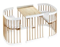 Pătuţ Eucalyptus Napoli Plus White/Natural (DS-N141) imaginea #5 — magazin online Desire.md