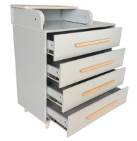 Comodă Eucalyptus Napoli90 Grey (DSK-N803) imaginea #4 — magazin online Desire.md