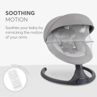 Leagăn electric Kikka Boo Codie Light Grey 2025 (KB.222226) imaginea #3 — magazin online Desire.md