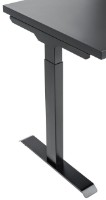 Письменный стол CUSTO FlexiDesk 120x70 Black (100.02.0041) фото №3 — интернет-магазин Desire.md