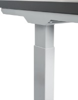 Письменный стол CUSTO FlexiDesk 120x70 Dark Grey/Light Grey (100.02.0049) фото №6 — интернет-магазин Desire.md