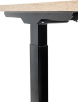 Masa de birou CUSTO FlexiDesk 120x70 Oak Sonoma/Black (100.02.0029) imaginea #2 — magazin online Desire.md