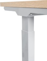 Письменный стол CUSTO FlexiDesk 120x70 Oak Sonoma/Light Grey (100.02.0053) фото №6 — интернет-магазин Desire.md