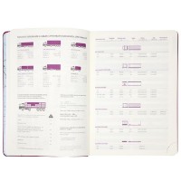 Ежедневник Idee A5/168p Deep Burgund 2026 фото №8 — интернет-магазин Desire.md