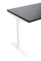 Masa de birou CUSTO FlexiDesk 180x70 Black/White (100.02.0020) imaginea #2 — magazin online Desire.md