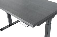 Письменный стол CUSTO FlexiDesk 160x70 Dark Grey/Black (100.02.0027) фото №3 — интернет-магазин Desire.md