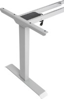 Masa de birou CUSTO FlexiDesk 160x70 Dark Grey/Light Grey (100.02.0051) imaginea #4 — magazin online Desire.md