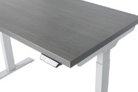 Masa de birou CUSTO FlexiDesk 160x70 Dark Grey/Light Grey (100.02.0051) imaginea #5 — magazin online Desire.md