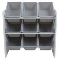 Стеллаж для хранения игрушек U-grow Grey (5949494015495) фото №4 — интернет-магазин Desire.md