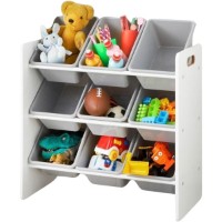 Стеллаж для хранения игрушек U-grow Grey (5949494015495) фото №2 — интернет-магазин Desire.md