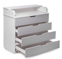 Детский комод Perna Mea HappyBaby Standart 800x920 Mdf Gri (118147) фото №3 — интернет-магазин Desire.md