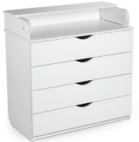 Детский комод Perna Mea HappyBaby Standart 800x920 Mdf White (BY.117058)