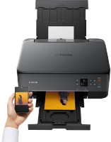 Multifunctional Canon Pixma TS5340a Black + Photo Paper 3pcs imaginea #5 — magazin online Desire.md