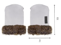 Муфта-рукавички на детскую коляску Momi Sildi Gri (AKWOZ00003) фото №7 — интернет-магазин Desire.md