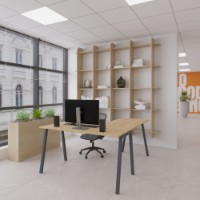 Приставка к столу Deco Akita 100x60 Oak Sonoma/Black (T8AK1006-C01K01) фото №2 — интернет-магазин Desire.md