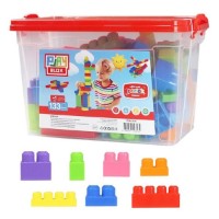 Set de construcție Play Toys Play Blox 133pcs Shiny (8699067003134) imaginea #1 — magazin online Desire.md
