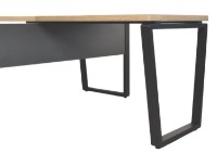 Poliţă suspendată Deco Fusion 100x68 Oak Sonoma/Black (T8B151068) imaginea #3 — magazin online Desire.md