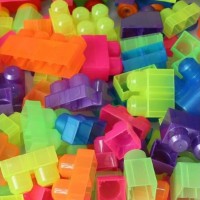 Конструктор Play Toys Play Blox 56pcs Neon (8699067003059) фото №5 — интернет-магазин Desire.md