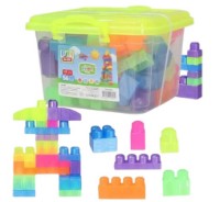 Set de construcție Play Toys Play Blox 56pcs Neon (8699067003059)