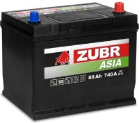 Acumulatoar auto Zubr Premium Asia 80 Ah R+