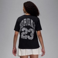 Женская футболка Nike W Jordan Brk Ss Gf Gfx Lace Black/White, s.XS фото №2 — интернет-магазин Desire.md