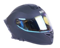 Мотошлем Virtule MD-820-1 Matt Black/Blue Chameleon, s.L