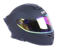 Cască pentru motocicletă Virtule MD-820-1 Matt Black/Yellow Chameleon, s.S