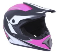 Мотошлем Virtule MD-905 Black/White/Crimson, s.L