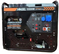 Электрогенератор Hagel GK5500M фото №2 — интернет-магазин Desire.md