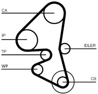Curea de distribuție Continental CT1162K5 imaginea #2 — magazin online Desire.md
