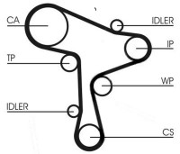 Curea de distribuție Continental CT1168K1 imaginea #2 — magazin online Desire.md