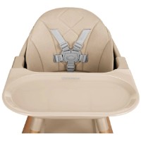 Scaun de masa Kikka Boo Woody Beige 2in1 2024 (KB.221824) imaginea #3 — magazin online Desire.md