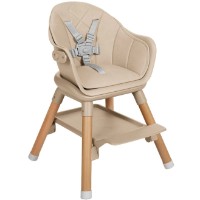 Scaun de masa Kikka Boo Woody Beige 2in1 2024 (KB.221824) imaginea #5 — magazin online Desire.md