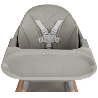 Scaun de masa Kikka Boo Woody Grey 2in1 2024 (KB.221823) imaginea #5 — magazin online Desire.md