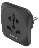 Adaptor de rețea Hama Travel Adapter Black (223454) imaginea #2 — magazin online Desire.md