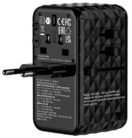 Adaptor de rețea Verbatim GaN III Universal Travel Adapter (32127) imaginea #2 — magazin online Desire.md