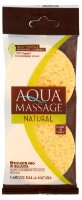 Burete pentru curățarea feței Aqua Massage Natural Cellulose Sponge 2pcs