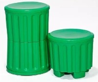 Scaun pentru copii Moda Life Junior pouf Green imaginea #2 — magazin online Desire.md