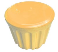 Scaun pentru copii Moda Life Junior pouf Yellow