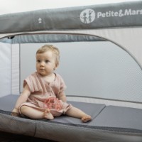 Манеж Petite&Mars Nyja Teddy Biker Grey​ (923462) фото №3 — интернет-магазин Desire.md