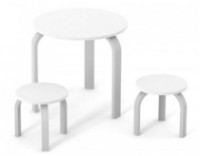 Măsuță pentru copii Veres Monaco White/Gray (46.390.2.17) imaginea #2 — magazin online Desire.md