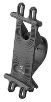 Suport telefon pentru biciclete Cellularline Handle Black (BIKEHOLDERCOLK)