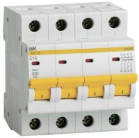 Автоматический выключатель IEK MVA20-4-016-C