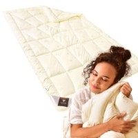 Plapumă MobiCasa Wool Classic 200x220 Milk imaginea #5 — magazin online Desire.md