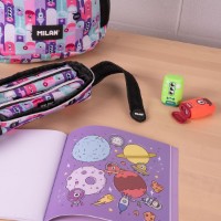 Школьный пенал Milan Aliens (08872ALN2) фото №2 — интернет-магазин Desire.md