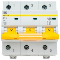 Автоматический выключатель IEK MVA40-3-016-D