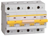 Автоматический выключатель IEK MVA40-4-025-C