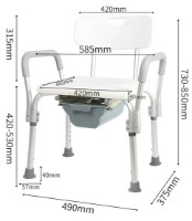 Scaun-WC 4Life AT47 White imaginea #4 — magazin online Desire.md