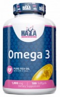Жирные кислоты Haya Labs Cod Liver Oil 1000mg 100cap