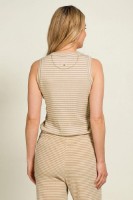 Женская майка Pip Studio Trinity Little Sumo Stripe Sand, s.M (51.513.219) фото №3 — интернет-магазин Desire.md